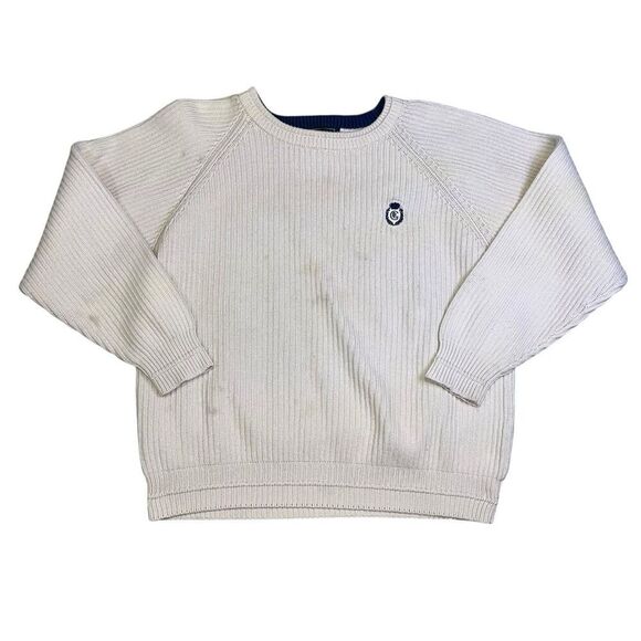 Ralph Lauren Other - Vintage Chaps Ralph Lauren Knit Sweater Size Medium White Casual